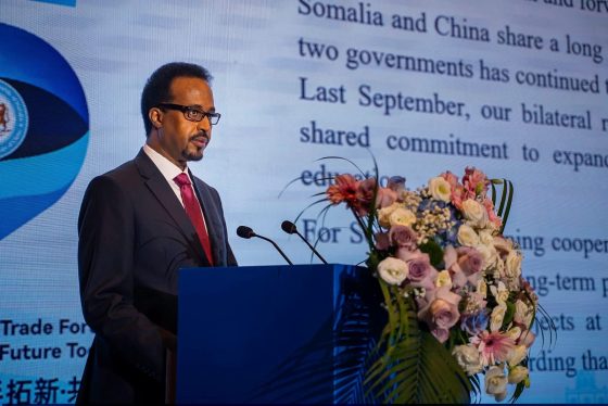 Minister of Commerce and Industry Officially Opens the Somalia–China Investment and Trade Forum in Beijing